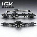 Metal F10t Offset Front   Rear Straight Axle Set For 1 10 Axia Scx10 Ii Vs4-10
