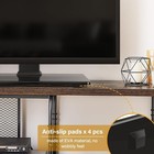 Universal Tv Stand For 27-65 Inch Led Lcd Tv Swivel Table Top Tv Stand With 30 D