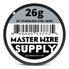Mws - Stainless Steel 316l - 25 Ft - 26 Gauge - Round Wire