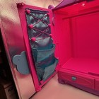 Build A Bear Bab Fancy Armoire Closet Wardrobe Pink And Purple With 2 Drawers