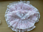 Vintage Girls Dress Sheer Toddler Party Dress Ruffle Full Skirt Dress Sz 12 Mon
