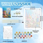 Wild Flowers Paint By Numbers Kit For Adults 16 X 20 Inch