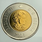 2006 Proof-like Canada 2 Dollars Toonie Uncirculated Coin Jj505