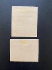 1930s Philadelphia Stamp Club Seals Lot Of 2 Different - Hinge  9-6