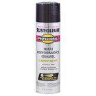 Rust-oleum Professional Gloss Black Enamel Spray Paint 15 Oz 7579838  pack Of 6 