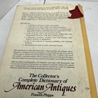 The Collector s Complete Dictionary Of American Antiques Frances Phipps Hc Illus