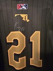 Frederick Bencosme Signed Game Used Aberdeen Ironbirds Jersy Salute To Military