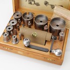 Vintage Bergeon Clock Mainspring Winder Toolset Original Wooden Box Pre-owned