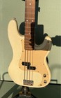 Squier By Fender P-bass Olympic White Used With Minor Wear