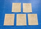 Ascension Stamps  Scott 1-5 Short Set Mlh
