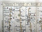 Cambridgeshire Norfolk Road Map By Carington Bowles C1782 Genuine Antique