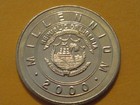 2000 Liberia Coin Dollar  Year Of The Dragon  Dragon Coin Unc Beauty