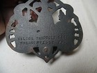 Vintage 1950 s Wilton Cast Iron Wall Hung Match Safe Holder