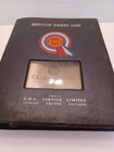  british Motor Corp  Service Parts List Manual  carburetters  Used See Photos