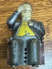Antique Tammany Cast Iron Mechanical Bank J   E Stevens Figural Original Paint