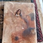 Antique Ceramic Raised Relief Tile Historical Figure Arts   Crafts Wall Decor