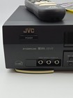 Jvc Hr-s29u Super Vhs Vcr W og Remote  Brand New Cassette    Rca Cables - Tested
