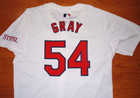 St  Louis Cardinals Sonny Gray 2024 Game Used Worn Jersey  athletics Red Sox 