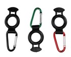  2-pack Water Bottle Holder  Rubber Grip  Aluminum Carabiner  Travel Accessory 