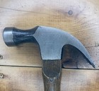 Vintage Stanley H111 1 2 16-oz Original Wood Handle Curved Clawed Euc 