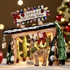 Blue Sky Clayworks Cupid   s Tree Lot Christmas Candle House New Auth Retailer