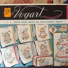 3 Vtg  Vogart And Auntie Martha s Iron On Repeat Transfer Patterns Embroidery