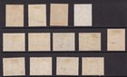 Grenada Stamps 1938-1950 Perf 12 5 X 13 5  Set Of 12   Sg163e Mh Cv   348 65