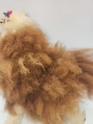 Vintage Real Fur Llama Alpaca Plush 9  Tall Super Soft
