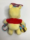 Disney Baby Winnie The Pooh Bear Plush Activity Stroller Toy Crinkle Rattle