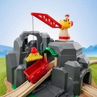 Brio Crane   Mountain Tunnel 33889  For Ages 3 And Up   toy  Wooden Toy Train  _