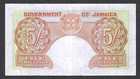 Jamaica 5 Shillings 1950   P-37a   King George Vi   Nice Extremely Fine Note