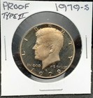 1979-s Type Ii Proof Kennedy Half Dollar Mint Mark   All