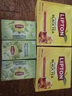 Lipton Yellow Label Black Tea 2x100 Bags   Decaf Green Tea 3x20 Bags