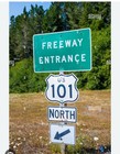 California Highway Sign