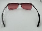 Cerruti 1881 C7213 Shield Sunglasses Black Berry Rimless Pink Lenses Nos