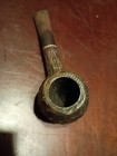 Vintage Briar Tobacco Pipe     Rusticated Bowl     Unsmoked Estate Pipe
