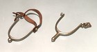 Pair Of Single Antique Vintage Newengland wil Us Military Army Cavalry Spurs Old