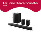 Lg S60tr Home Theater Soundbar With Dolby Audio And Rear Speakers  5 1 Channel