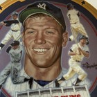 Hamilton Collection Mickey Mantle 536 Home Runs Commemorative Yankees Plate