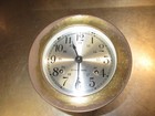 Antique Seth Thomas Mantle Ships Clock  Maritime Brass Case   Movement  runs 