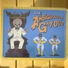 Bif Bang Pow The Ambiguously Gay Duo Metal Tin Tote Set Lunchbox case