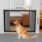 Baby Safety Gate Door Stair Dog Child Barrier Toddler Fence Pet Gate Walk Thru