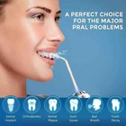 Cordless Water Flosser Portable 300ml For Teeth Dental Oral Irrigator 6 Jet Tips