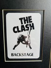 The Clash London Calling Authentic Unused Backstage Pass 1979 Punk Rock History