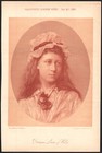 Princess Louise Of Wales 6th Child Of Queen Victoria England 1884 Print