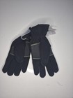 Nwt Champion Smartdri Boys Black  Green Gloves Size  8 16