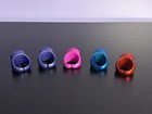 Assorted Dc Comics Blackest Night Promo Plastic Replica Lantern Power Rings