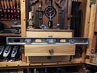 Chapin Stephens Vogel Patents 28  Cast Aluminum Level   Plumb 28  W Brass Center