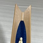 Vintage Catholic Mid Century Modern Table Top Virgin Mary Madonna Statue 7 5 