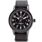 Smith   Wesson Black Canvas Tactical Military Case 30m Water Resistant Watch